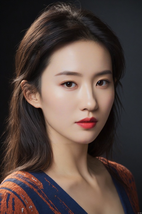  analog style,modelshoot style,portrait of sks woman,epic (photo, studio lighting, hard light, sony a7, 50 mm, matte skin, pores, colors, hyperdetailed, hyperrealistic), ,liuyifei