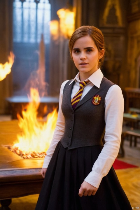 score_9, score_8_up, score_7_up,(ewat woman:1.1) in a  magic movie, harry potter  ,Emma Watson