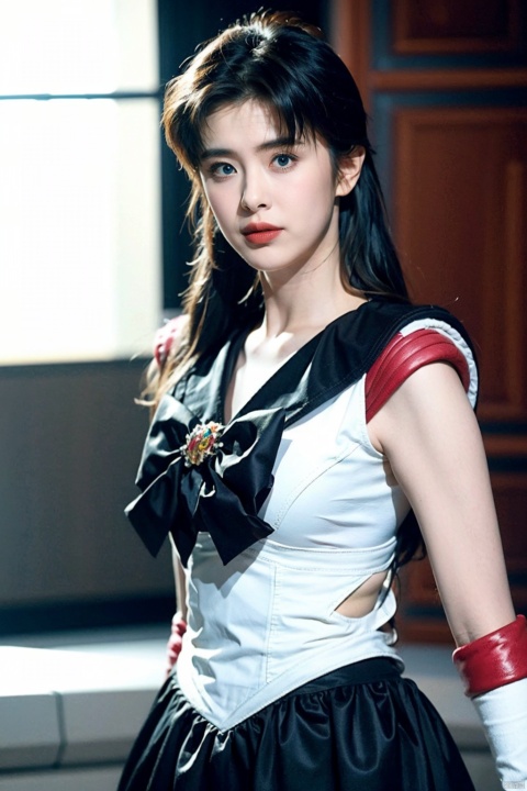  best quality, masterpiece,cowboy_shot,(Good structure),,a girl,******* sailormoon,Joey Wong,sailor,sailormoon