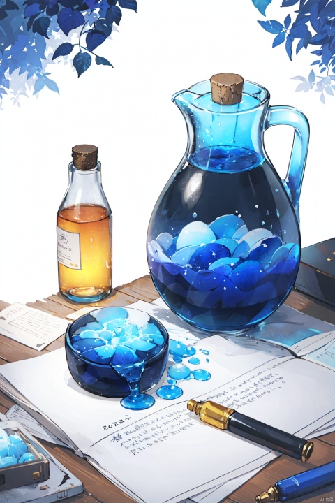  poisoned bottle,item,fantasy art