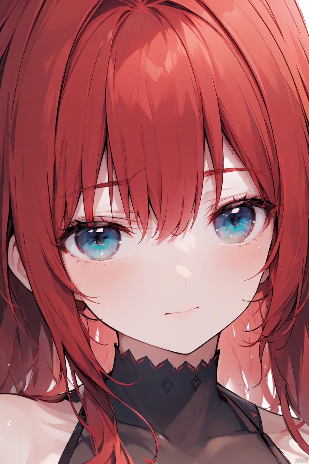 (masterpiece, best quality, ultra-detailed, best shadow), detailed background, (beautiful detailed face), high contrast, (best illumination, an extremely delicate and beautiful), ((cinematic light)), colorful, hyper detail, dramatic light, intricate details, ((vibrant colors)), 8k, anime, Beautiful red fox woman with red hair, emerald green eyes, more_details:0.5