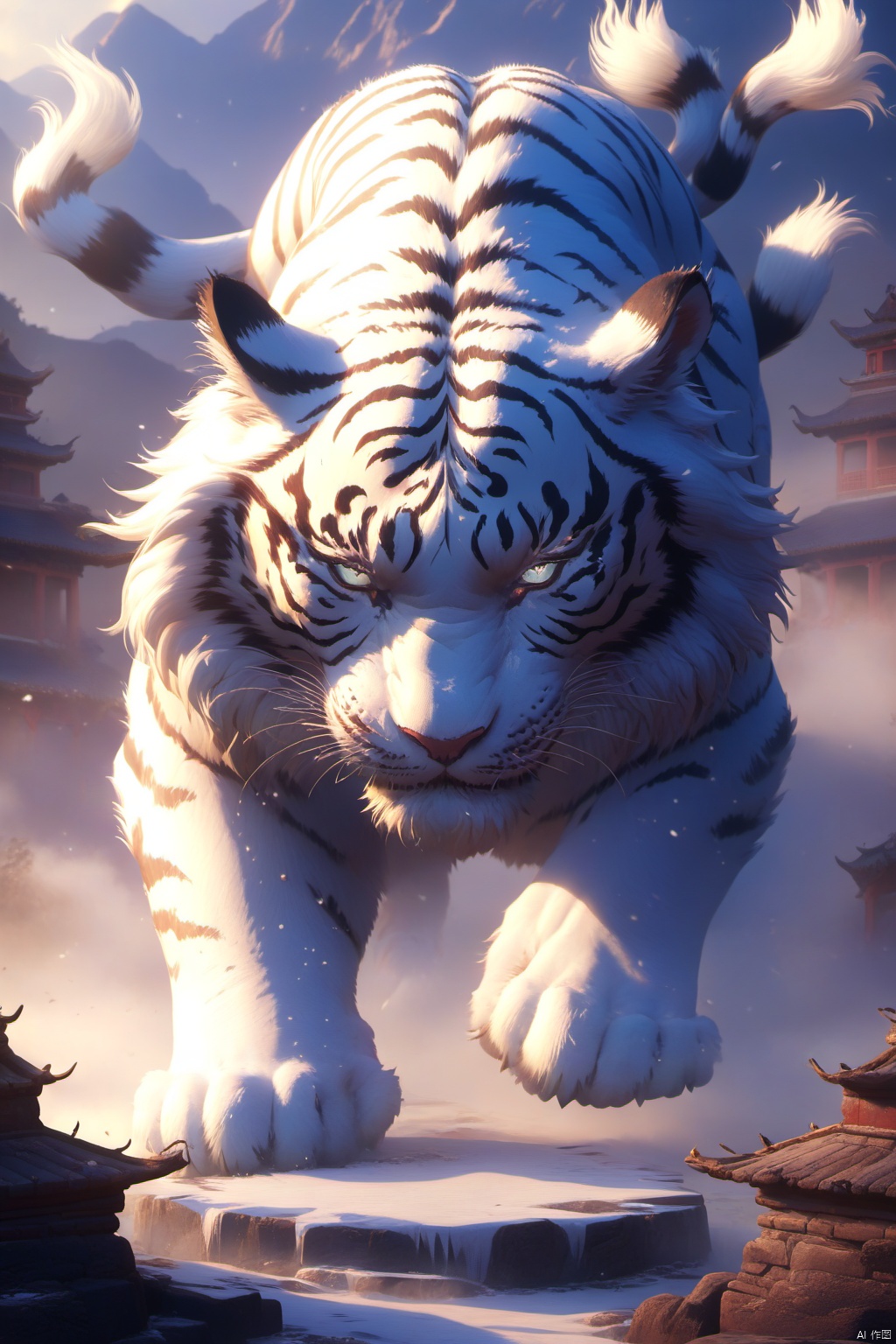  Chinese mythical beast White Tiger