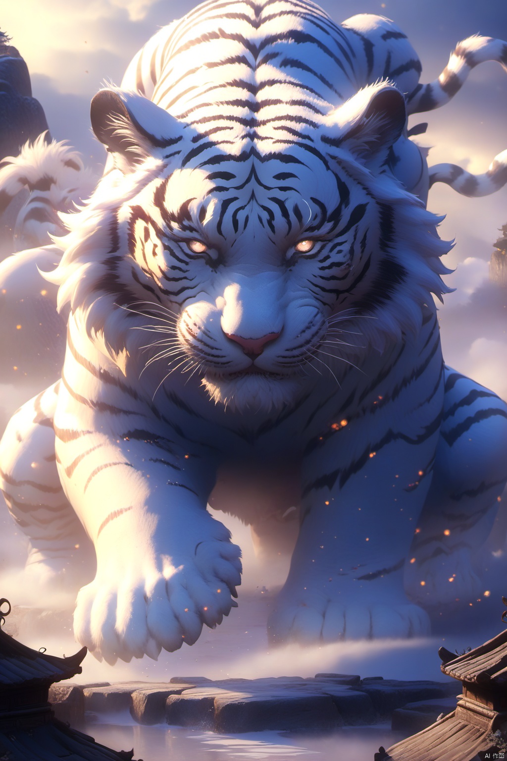  Chinese mythical beast White Tiger