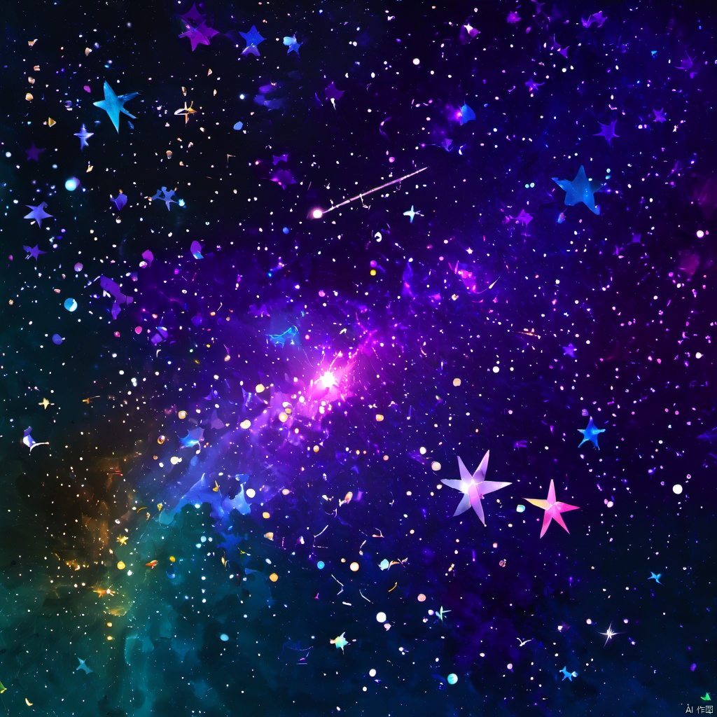 deep sky, galaxy, constellation, purple, blue, vivid colors, add_detail:1, add_detail:0, add_detail:0.5, starrystarscloudcolorful, more prism, vibrant color, starrystarscloudcolorful, add_detail:1, add_detail:0, add_detail:0.5, more prism, vibrant color