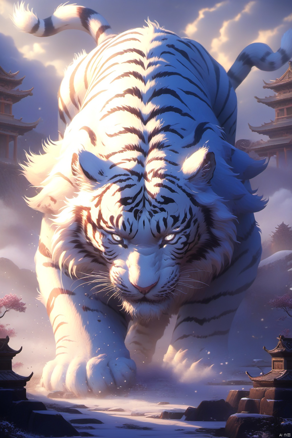  Chinese mythical beast White Tiger