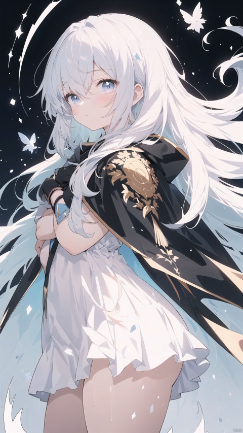 a drawing of a girl with long hair and a cape,clean anime outlines,thick black lineart,thick lineart,clean lineart,perfect lineart,intense line art,extremely fine ink lineart,thick line art,lineart,thick outlines,lineart behance hd,simple lineart,bold lineart,heavy outlines,outline art