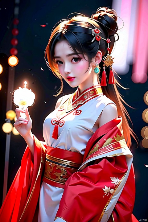  unar New Year,Spring Festival,Year of the Dragon,(Happy New Year ),1girl,loli,Behind the scenes,the Eastern Dragon, loli,NSFW