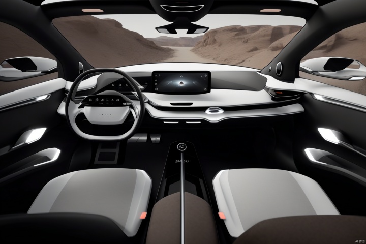  Automotive interior design , no humans, , Concept Car Design, product render