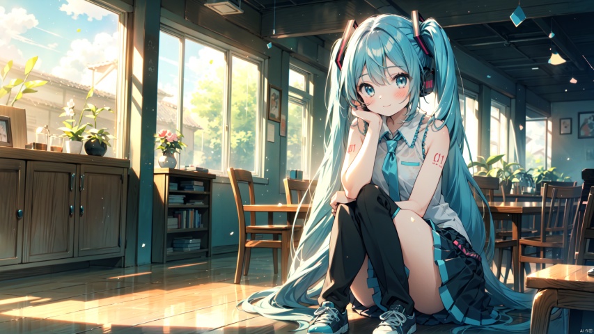  masterpiece, best quality,1girl, hatsune miku,shrine,fantasy,rainbow, raining, colourful, gradient, lighting and shadows, hand holding umbrella, segaev, mikudef, jinzya, lora_eyes10, cozy anime