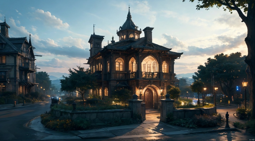  realistic, masterpiece, best quality, cinematic, dynamic lighting, natural shadow, ray tracing, volumetric lighting, highest detail, professional photography, detailed background,insane details, intricate, aesthetic,detailed matte painting,fantastic and intricate details,Bright color tones,Sunny Weather,fantasy concept art,8k resolution trending on Artstation Unreal Engine,medieval city,Compact architecture,Many people,Multiple buildings