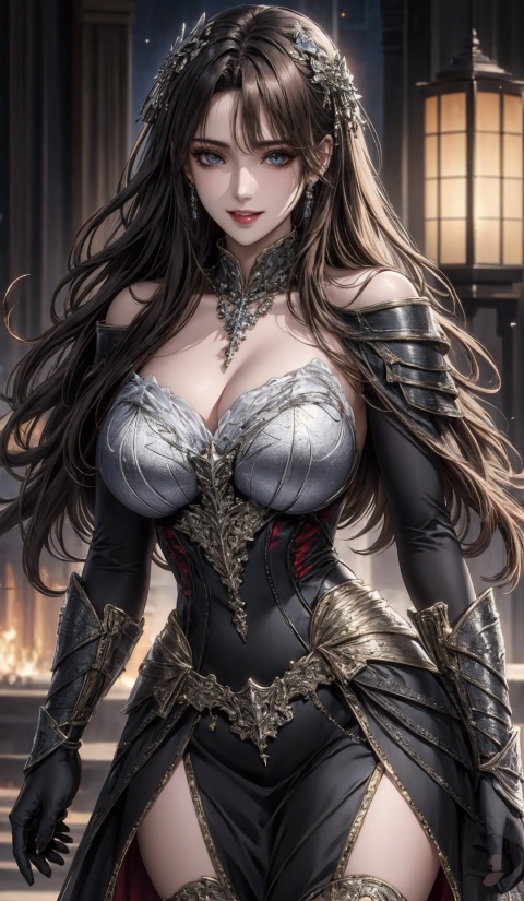 ((masterpiece)), (best quality), 8k, highly detailed, ultra-detailed,
A girl wearing a suit of armor, standing tall, with a big smile on her face.
a girl, armor, standing, small, happy, armor suit, smiling