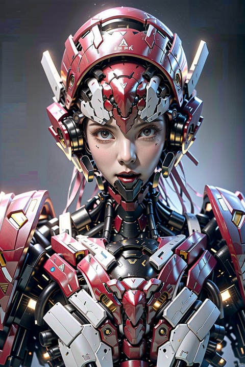  (8k, RAW photo, best quality, masterpiece:1.2),(realistic, photo-realistic:1.4),1girl, upper body,nervous system,sacred geometry,(Mandala Art:0.4), dramatic lighting,(stained glass:0.9),mecha,Pink Mecha,Honey Mecha, halo,(alien:0.5), (translucent skin:0.9),robot joints,baimecha, otherworldly hues, unseen light,