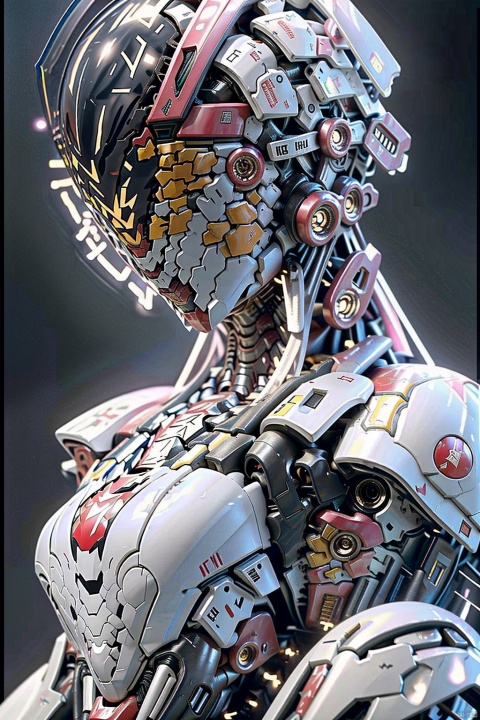  (8k, RAW photo, best quality, masterpiece:1.2),(realistic, photo-realistic:1.4),1girl, close-up,nervous system,sacred geometry,(Mandala Art:0.4), dramatic lighting,(stained glass:0.9),mecha,Pink Mecha,Honey Mecha, halo,(alien:0.5), (translucent skin:0.9),robot joints,baimecha, otherworldly hues, unseen light, (headdress:1.1)