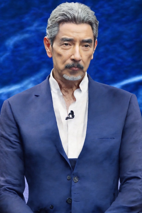  1 older man around age of 60, (dark blue suit), heavier weight, silver-color hair, intelligent, wrinkles, facial hair (goatee), thoughtful, distinguish, high quality, ultra realistic, photo quality, front and center, close shot, eye-contact, masterpiece, best quality, 8K, HDR,


