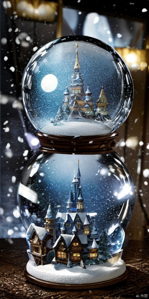  Snow Globe,castle