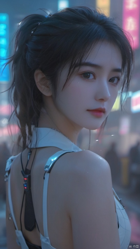 Cyberpunk,a woman leaning against ,(masterpiece, high quality, best quality, official art, beauty and aesthetics: 1.2),(1 girl: 1.3),8K, extremely detailed, colorful, highest detail ((super detailed)),(highly detailed CG illustration),((extremely delicate and beautiful)), chest focus, movie light,(1 mechanical girl), solo, full body, naked drain, (mechanical joint: 1.2),(mechanical spine against back),(mechanical tailbone against neck),(sitting), expressionless, fighting posture