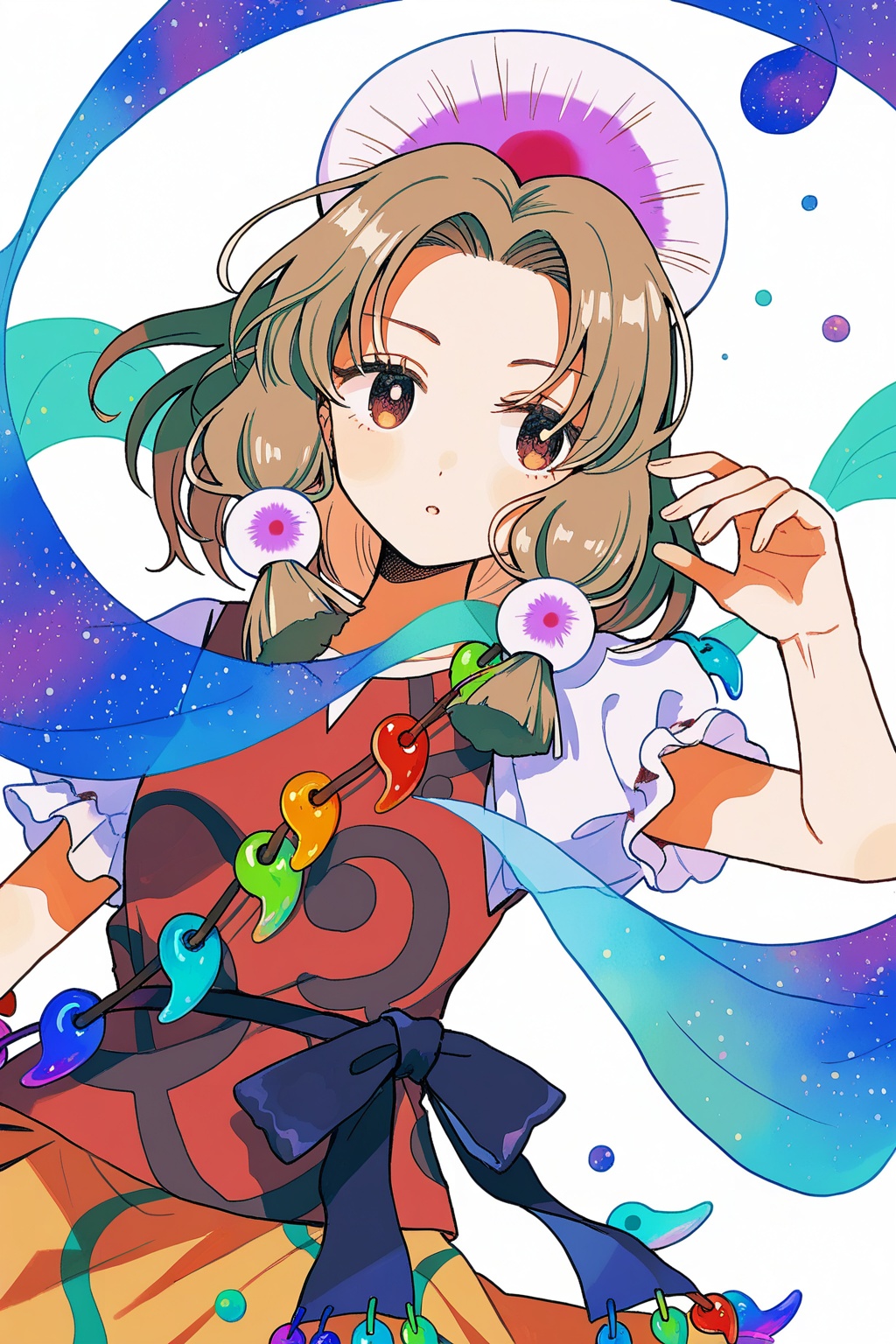 tamatsukuri misumaru,  magatama,  upper body by ①⑨ on Tensor.Art