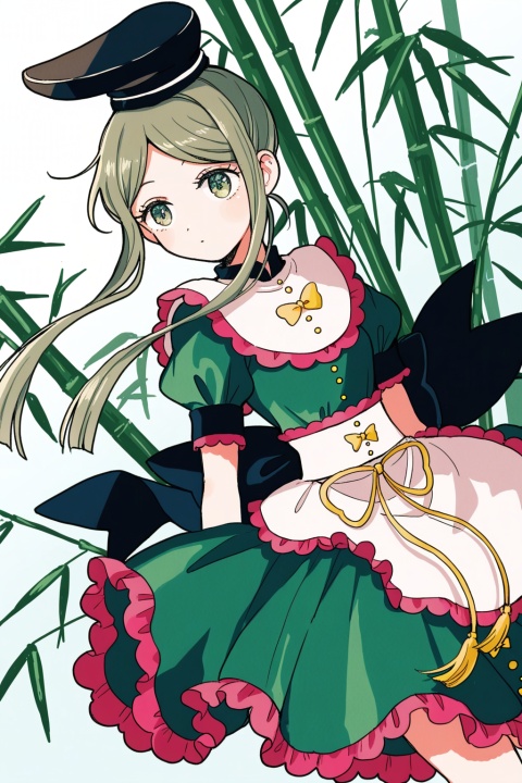 teireida mai,bamboo,
bust,
eyelashes,
solo,wind,floating,dynamic angle,
(uninosono:0.8),(mozukuzu_(manukedori):0.5),(cosmic_(crownclowncosmic):0.8),(aspara:0.8),