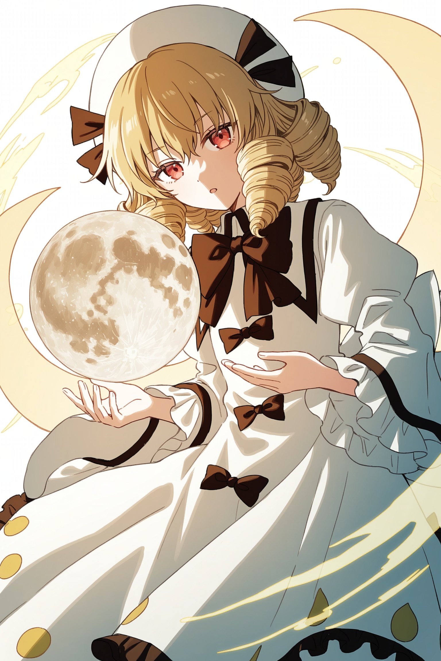 luna child,  upper body,  eyelashes by ①⑨ on Tensor.Art