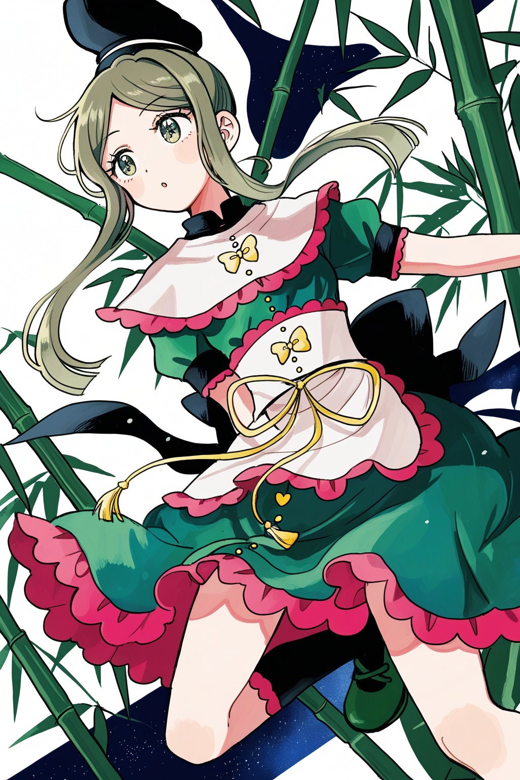 teireida mai,  bamboo,  bust by ①⑨ on Tensor.Art