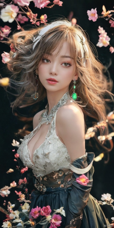  1girl,Han Chinese girls,white Hanfu,,full body,feathers,floating object,floating weapon,chinese clothes,large breasts,There are many scattered luminous petals,bubble,contour deepening,black rose,jewelry, earrings,lips, makeup, portrait, eyeshadow, realistic, nose,{{best quality}}, {{masterpiece}}, {{ultra-detailed}}, {illustration}, {detailed light}, {an extremely delicate and beautiful}, a girl, {beautiful detailed eyes}, stars in the eyes, messy floating hair, colored inner hair, Starry sky adorns hair, depth of field, large breasts,cleavage,blurry, no humans, traditional media, gem, crystal, still life, Dance,movements, All the Colours of the Rainbow,zj,
simple background, shiny, blurry, no humans, depth of field, black background, gem, crystal, realistic, red gemstone, still life,crystal