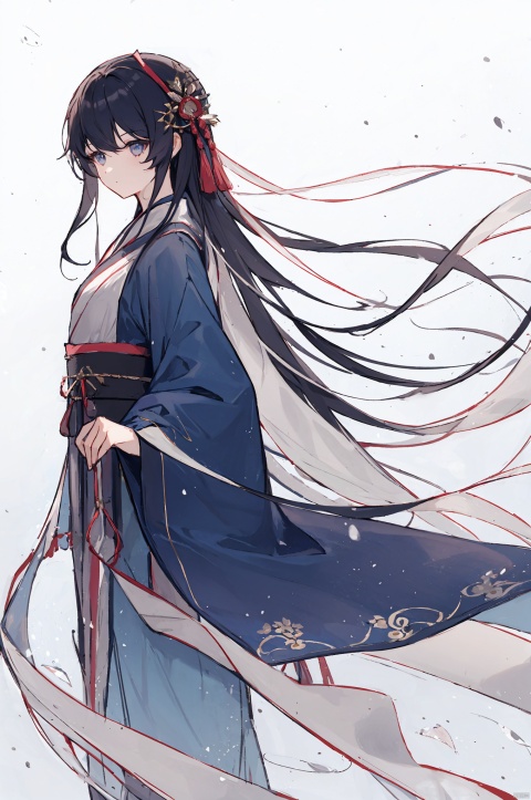  1girl, solo, hanfu, long_hair