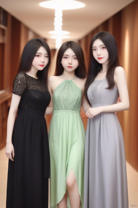  three girl;maxi;tall girl 

