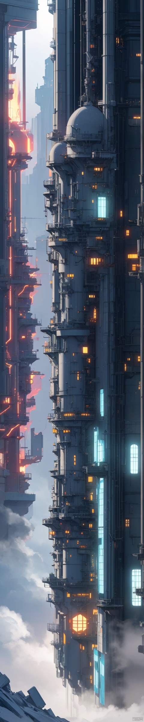  Color (Fantasy), (Hayao Miyazaki style), sky city, waterfall, (irregular building floating in the air), concept art inspired by Andreas Rocha, Artstation contest winner, fantasy art, ross tran, light shafts, realistic lighting, masterpiece, high quality, beautiful graphics, high detail, masterpiece, high quality, beautiful graphics, high detail, tilt shift, excellent lighting, super detail, depth of field, science fiction, Cyberpunk, colorful, masterpiece, best quality,((high saturation)),((ultra-detailed)),Fujifilm