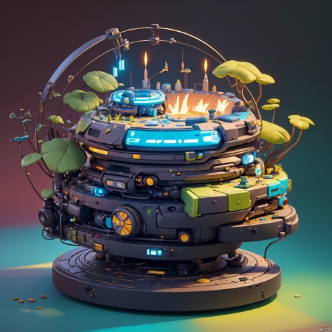  mini world, tilt shift, excellent lighting, super detail, depth of field, science fiction, Cyberpunk, colorful, masterpiece, best quality,((high saturation)),((ultra-detailed)),Fujifilm, realistic