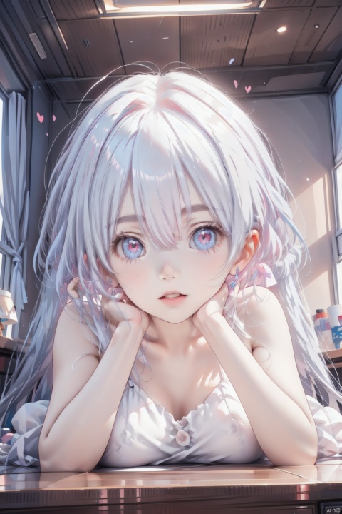 naked crotch, sanyueqi,(full-body_portrait 1.2),neat figure,recline,thigh apart, gradient hair,masturbation,sexual fluid,bare legs, body coordination,normoproportion,comfy,lewdness,micropodia,light blue hair,nude,light pink eyes,cute face,