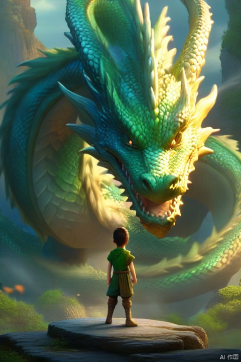   a  dragon boy