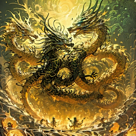  Prosperity brought by the dragon and the phoenix