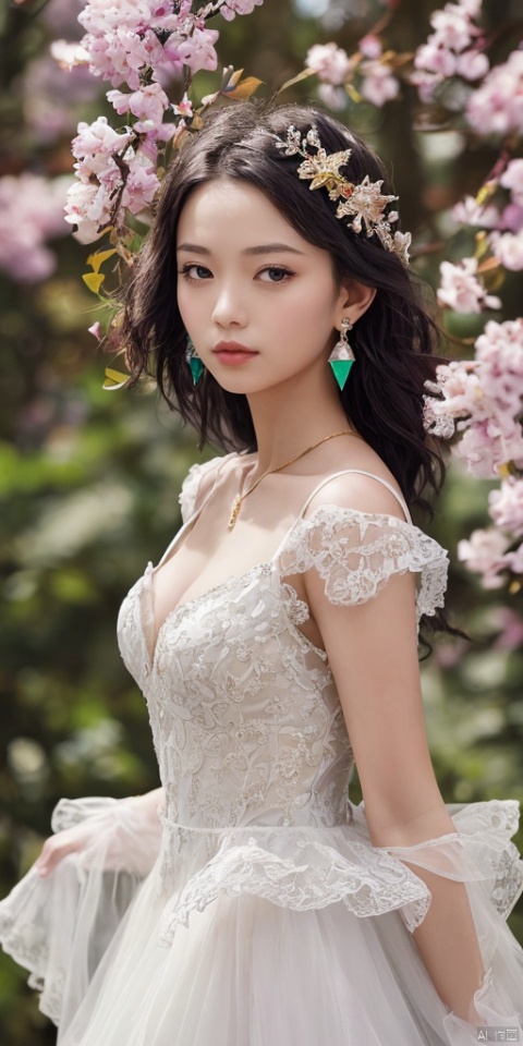  (1girl:1.2),Chinese girls,stars in the eyes,(pure girl:1.1),(white dress:1.1),(full body:0.6),There are many scattered luminous petals,bubble,contour deepening,(white_background:1.1),cinematic angle,,underwater,adhesion,green long upper shan, 21yo girl,jewelry, earrings,lips, makeup, portrait, eyeshadow, realistic, nose,{{best quality}}, {{masterpiece}}, {{ultra-detailed}}, {illustration}, {detailed light}, {an extremely delicate and beautiful}, a girl, {beautiful detailed eyes}, stars in the eyes, messy floating hair, colored inner hair, Starry sky adorns hair, depth of field, large breasts,cleavage,blurry, no humans, traditional media, gem, crystal, still life, Dance,movements, All the Colours of the Rainbow,zj,
simple background, shiny, blurry, no humans, depth of field, black background, gem, crystal, realistic, red gemstone, still life,
, wings, jewels
 1girl,Fairyland Collection Dark Fairy Witch Spirit Forest with Magic Ball On Crystal Stone Figurine, 
