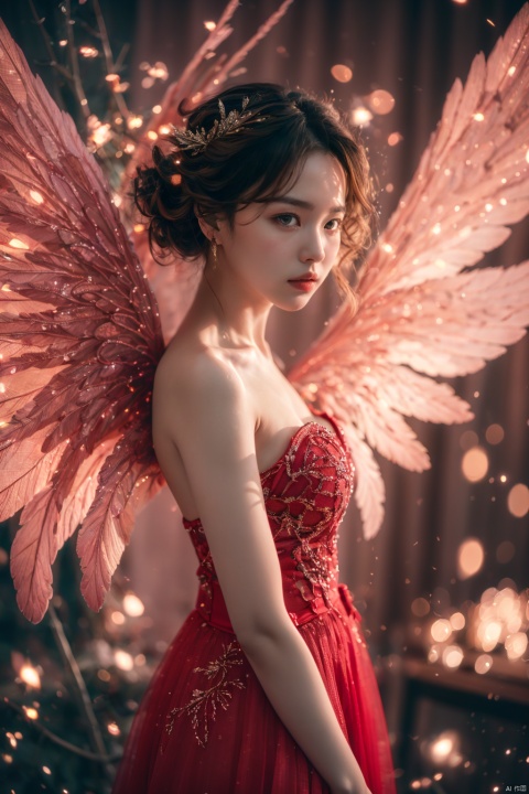  Best quality, masterpiece, photorealistic, 32K uhd, official Art,
laojun, solo, 1girl,wings