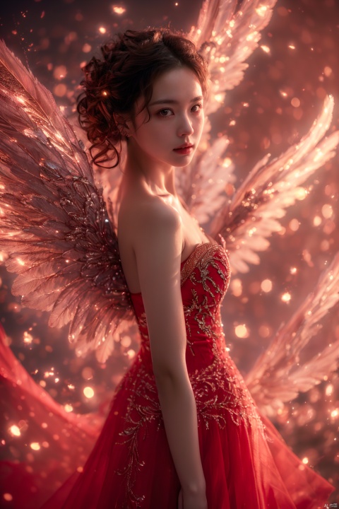  Best quality, masterpiece, photorealistic, 32K uhd, official Art,
laojun, solo, 1girl,wings