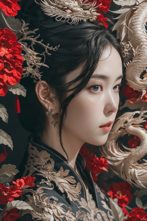 Best quality, masterpiece, photorealistic, 32K uhd, official Art,
1girl, laojun, solo, 