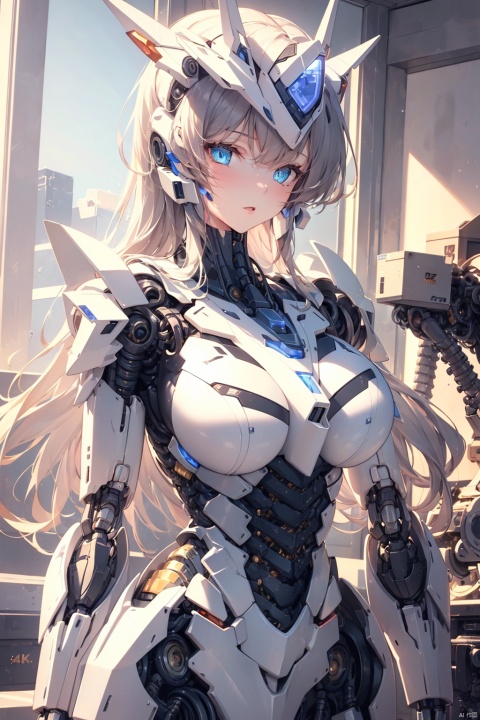(original) , (very detailed wallpaper) , very detailed illustrations, (1 Girl) , beautiful eyes, (delicate face) , perfect detail,
((mechanical parts)), mechanical spine, mechanization, future, wide hips, laboratory, ((mecha)), stylish energy \(module\), repairing, 
 (best lighting) , (super complex detail) , 4K Unity, (super detailed CG: 1.2) , (8K: 1.2) , lifelike