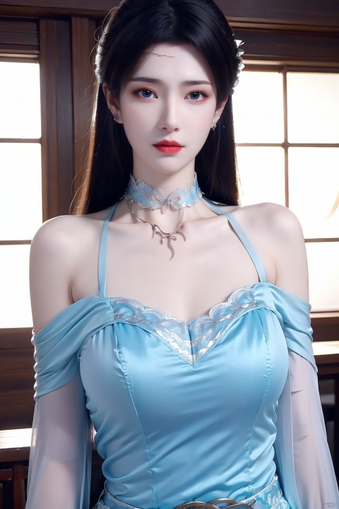  Masterpiece,Ultimate,A girl,silk,cocoon,spider web,Solo,Complex Details,Color Differences,Realistic,Moderate Breath,Off Shoulder,Eightfold Goddess,Hair Above One Eye,Earrings,Sharp Eyes,Perfect Fit,Choker,Dim Lights,cocoon,transparent,jiBeauty,yifu,wangyushan,upper_body,chinese_clothes,background_sky,no hair on eye,looking_at_viewer,facing_viewer,front-view,do not tilt,do not bias,no leap., yunyun_(yunyun), 1girl