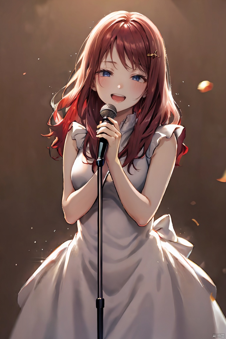 singing