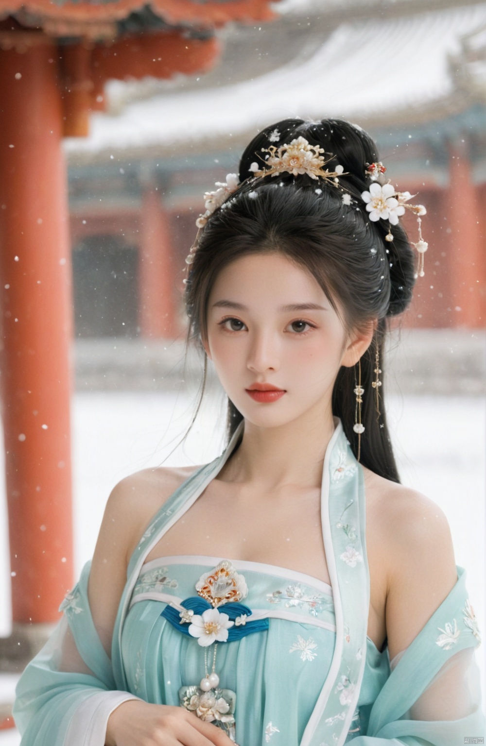 arien_hanfu,1girl,(Masterpiec | image created by 尘缘未了 | Tensor.Art