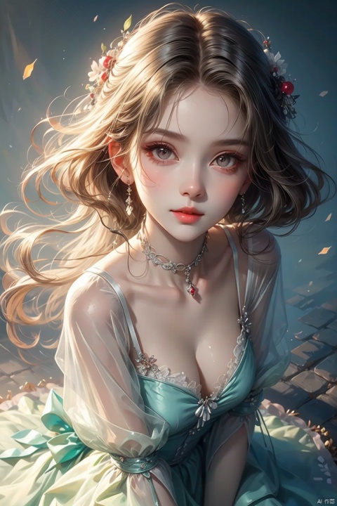  beautiful illustration, best quality, cute petit girl, (transform sequence), transform magical girl, chibi, white magical girl, fractal art, albino, babyface, long pure white and red mesh hair, beautiful detailed red eyes, cinematic lighting, cowboy shot, lookingatviewer,frombottom,happy,国风古装