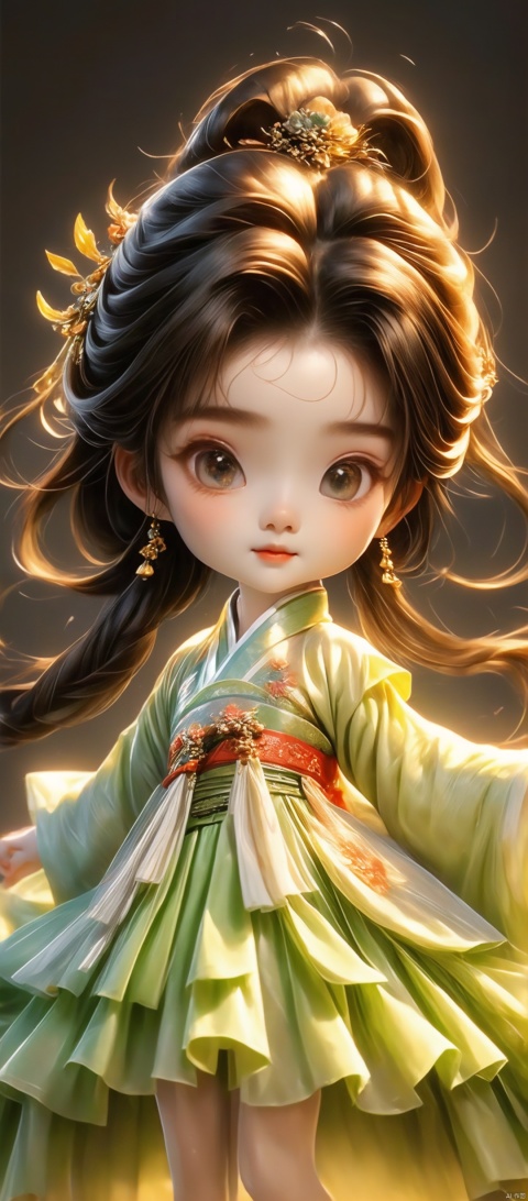  beautiful illustration, best quality, cute petit girl, (transform sequence), transform magical girl, chibi, white magical girl, fractal art, albino, babyface, long pure white and red mesh hair, beautiful detailed red eyes,cinematiclighting,cowboyshot,lookingatviewer,frombottom,happy,国风古装, ((poakl)), 1girl, heibai, smwuxia Chinese text blood weapon:sw, (\shen ming shao nv\), Gauze Skirt,pantyhose