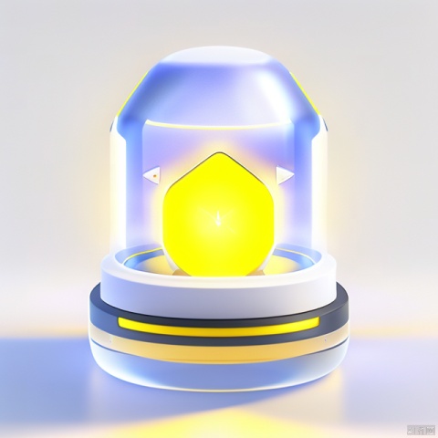 yellow | gold rocket icon,many details, octane render, transparent glass texture,frosted glass, transparent technology sense, industrial design, white background, studio lighting, sunshine, flat, minimal, crude-object, axisymmetric, blender, C4D, best quality, 4k
