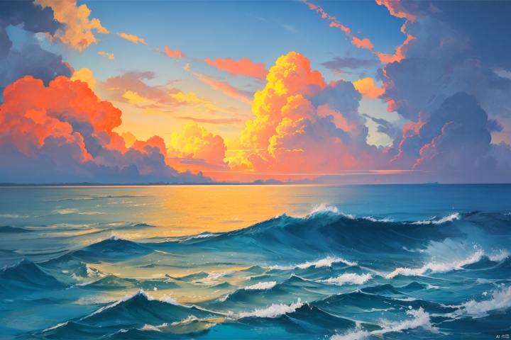  (((best quality,masterpiece))),outdoors,sea,day,seecolor