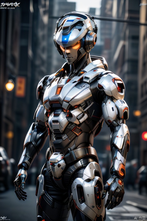 zavy-cbrpnk,cyberpunk humanoid robot,photorealistic, 