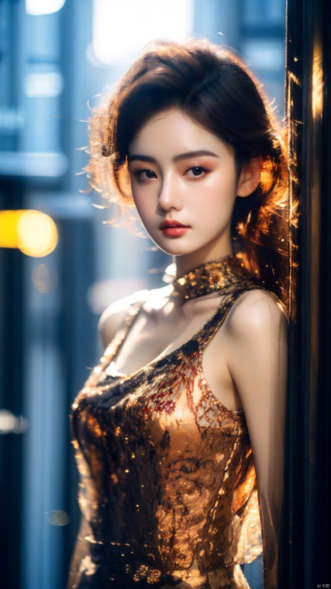  Masterpiece, Highest Quality, High Resolution,8k, 1 Girl, beautiful, good Photography, enchanting lady, exquisite, charming, captivating eyes, classic Hong Kong, flawless, silky skin, (alluring face), unique shooting,(whole body)