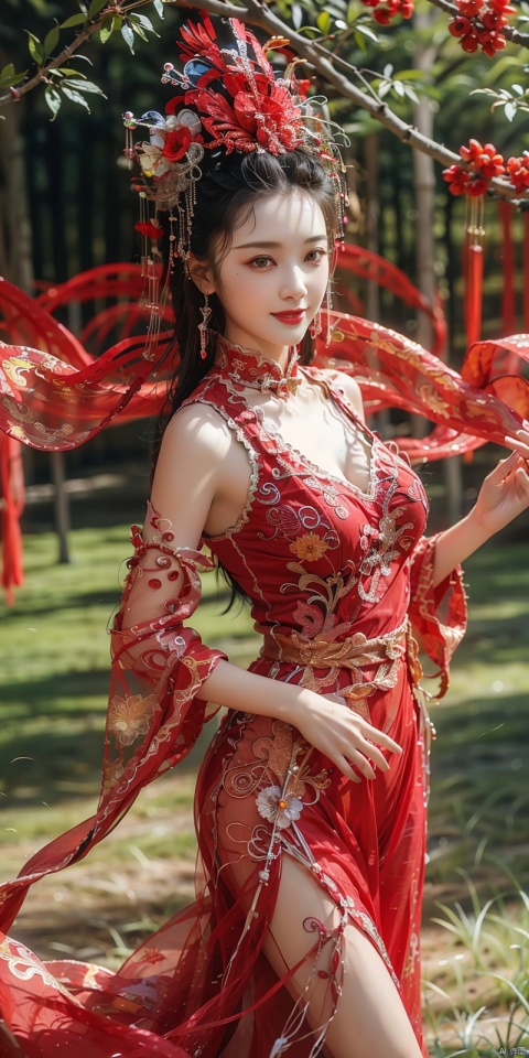  best quality, masterpiece, cowboy_shot,(Good structure), DSLR Quality,Depth of field,kind smile,looking_at_viewer,Dynamic pose, 
, ultra high res,1girl, gigantic_breasts, looking at viewer,(see-through dress),bare shoulders,dress,qi pao,ancient Chinese street ,Chinese dress,, yosshi film, standing, one girls, chinese_clothes, Chinese costume, street, smiling, holding_wood_box , ganyu (genshin impact), 1girl, jujingyi, drakan_longdress_dragon crown_headdress, wunv, zhulin