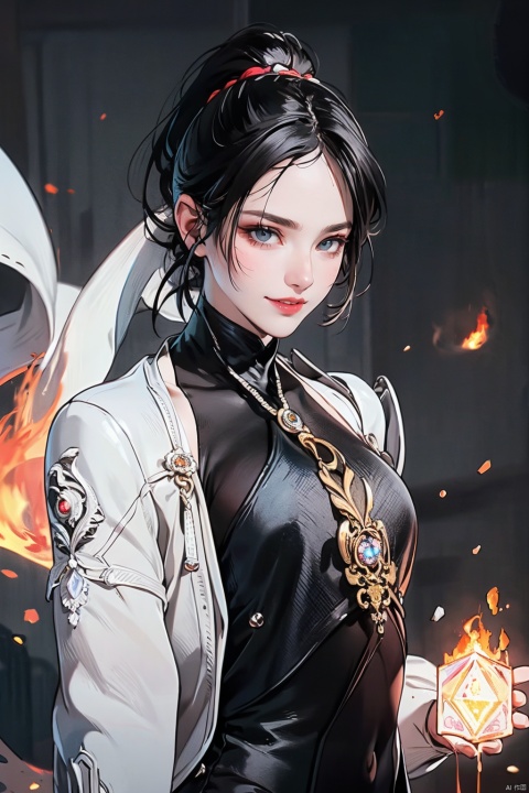  SGZ2, solo, 1girl,1girls,male focus,cowgirl,black bodysuit,long hair, blue eyes, ponytail,bangs， serious face,Holding a long sword, looking to viewer,hero's armour， (High quality, High resolution, Fine details), Realistic, Dark background, (Floating magic circle:1.4),( fire Crystals Magic:1.4), solo, curvy women, sparkling eyes, (Detailed eyes:1.2), grin, Sweat, Oily skin, Full-body portrait, shallow depth of field, Dramatic Shadows
