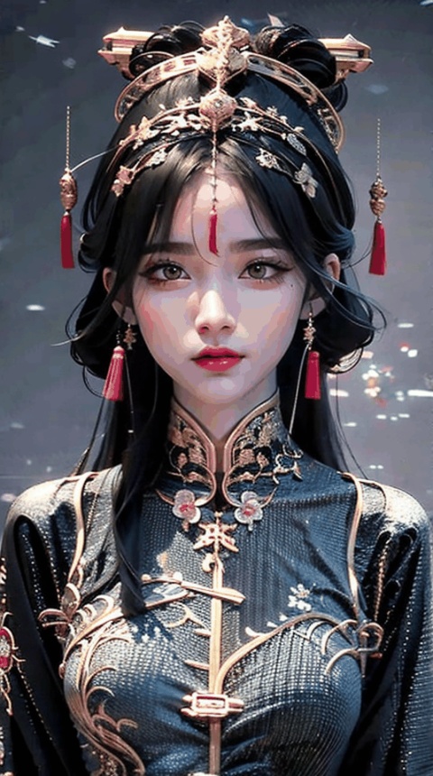 Beauty, Chinese style, 3D