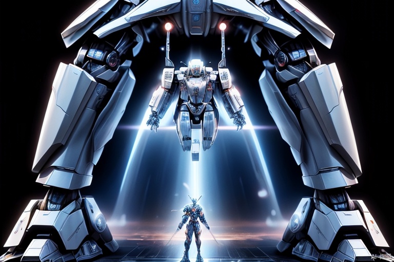 a massive robot with metallic skin and unparalleled strength.   
Iron Giant,full body,Mecha warrior,Pacific Rim,Gipsy Avenger,enormous,Mecha Kaiju,front view
masterpiece, best quality,cinematic lighting, professional lighting, photon mapping, physically-based rendering,cinematic shadows,3d render,technology, (best quality) (masterpiece), (highly detailed), 4K,Official art, unit 8 k wallpaper, ultra detailed, beautiful and aesthetic, masterpiece, best quality, extremely detailed,  dynamic angle, atmospheric, full body lens,high detail,exquisite facial features,futuristic,science fiction,1girl,sci-fi,科幻,机甲,Future City,Mecha,robot,pacific rim,mech,mecha
